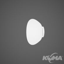 Lumi_Poga_F07 kinkiet/plafon biały 13W E27 IP40 230V